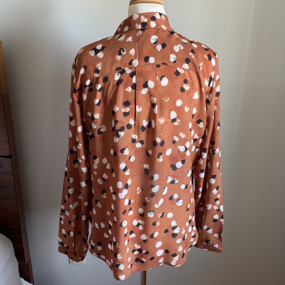 Anthropologie Cloth & Stone Relaxed Buttondown Shirt M - Picture 4 of 9